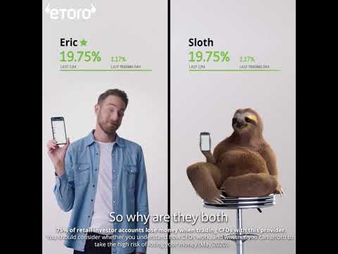 Ever seen a sloth trade crypto?