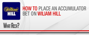 how to place an acca on william hill