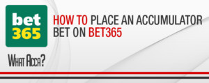 how to place an acca bet365