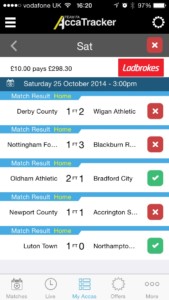 Acca Tracker