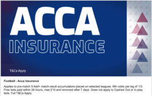 betfred acca insurance