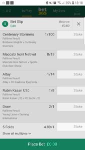 bet365 inplay acca 7