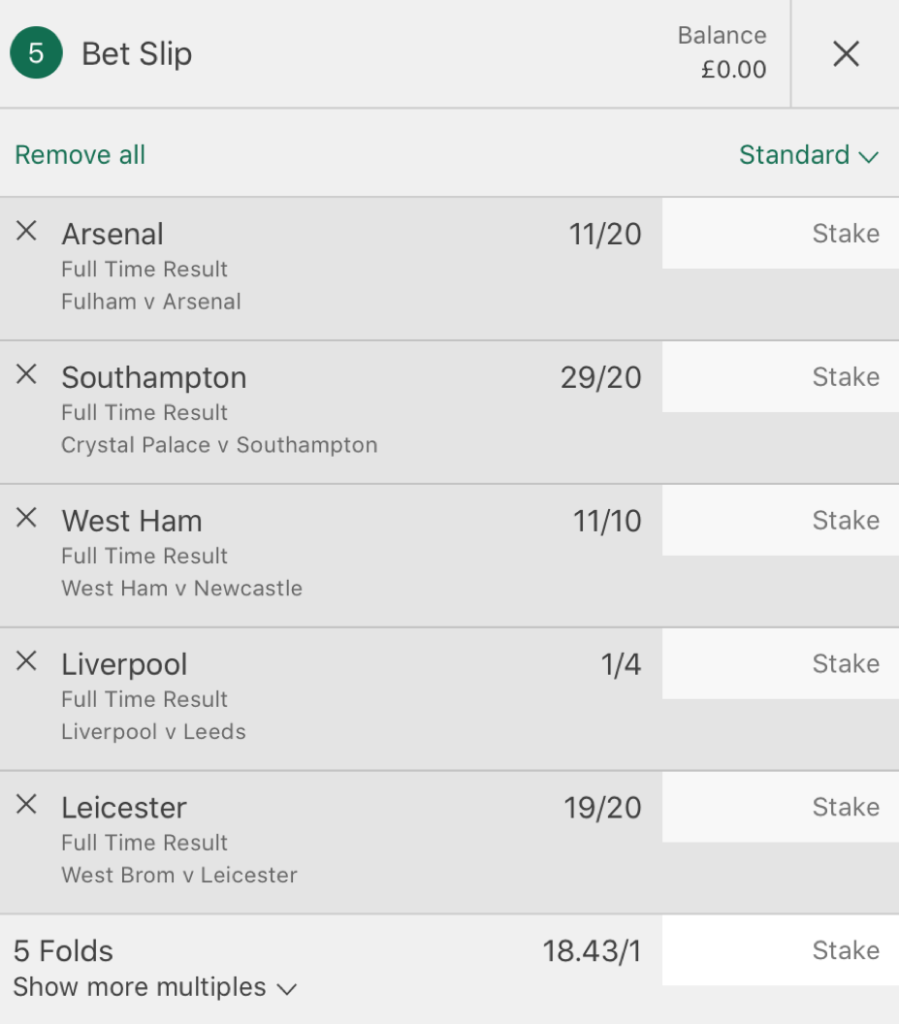 bet365 acca bet