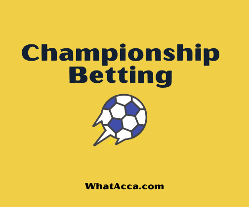 championship Betting