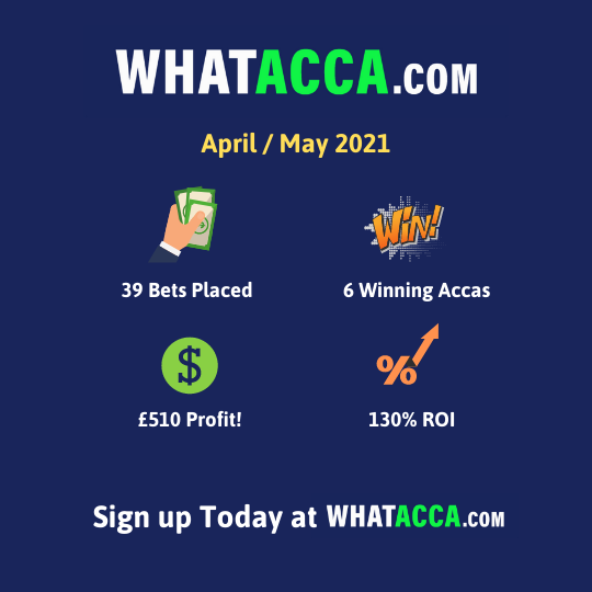 WhatAcca stats 2021