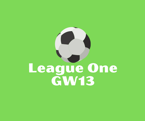 League One GW13 betting