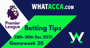 premier league betting tips gameweek 20