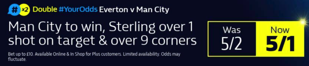 man city your odds boost