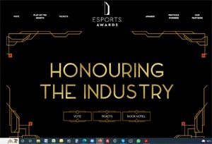 Esport Awards Website