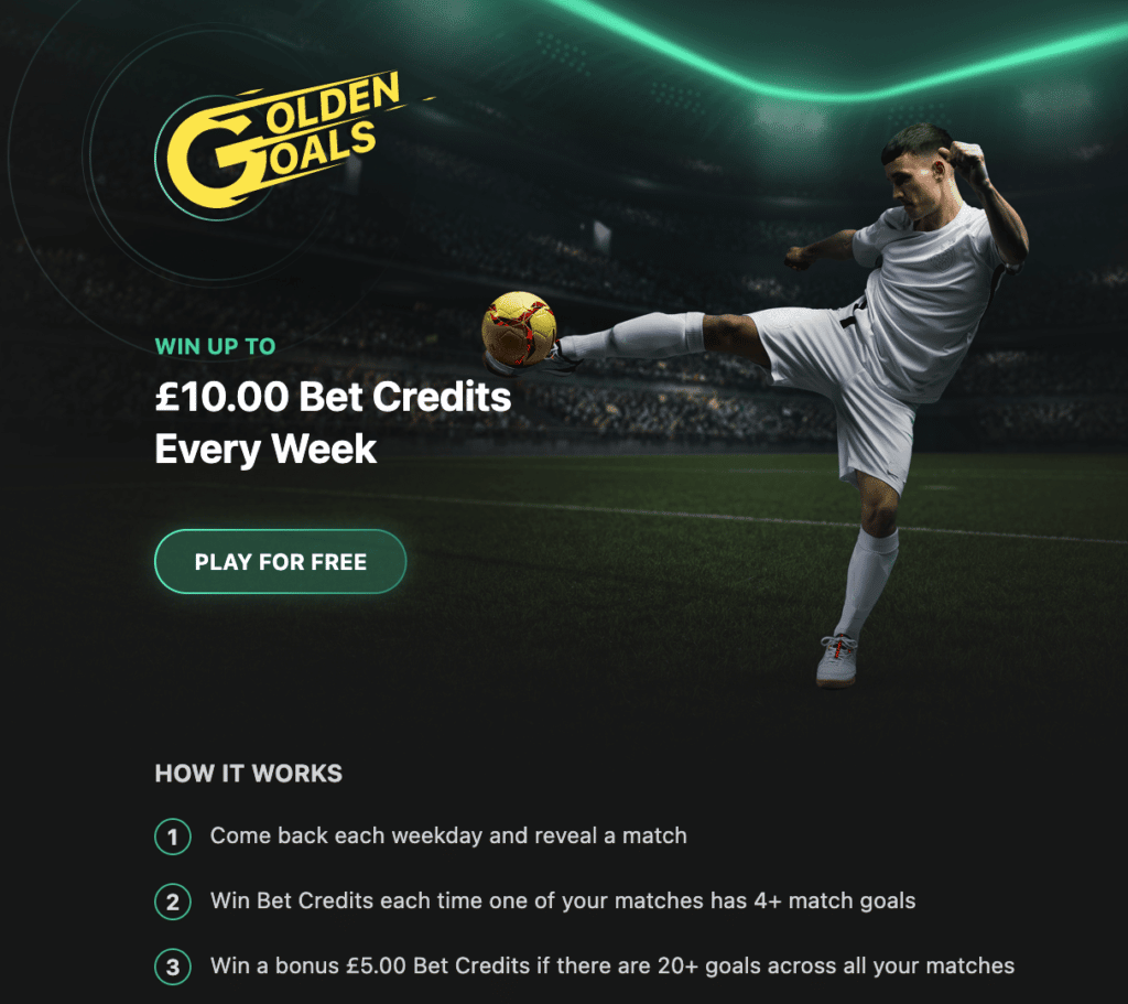 how to play golden goals