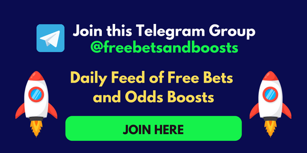 Free Bets and Boosts Telegram