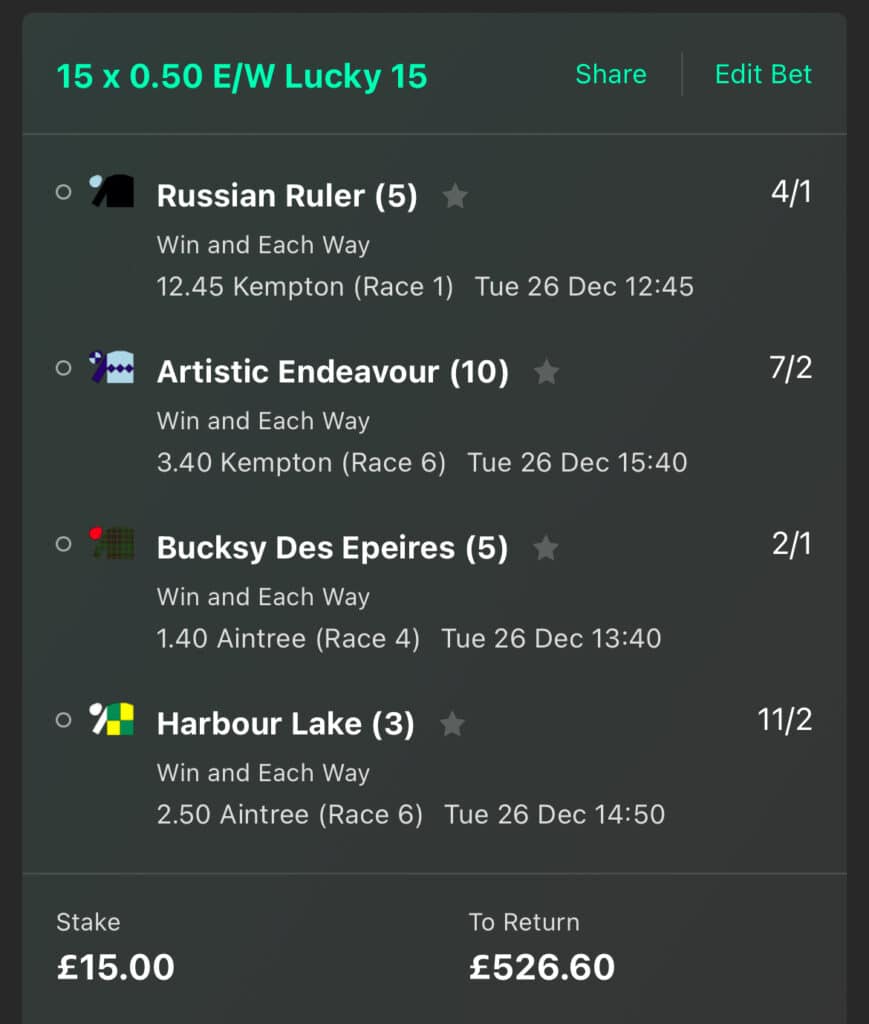 horse racing boxing day acca tip